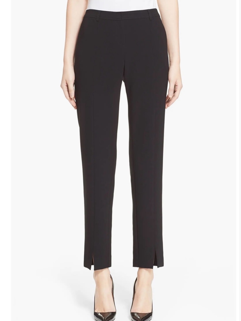 St. John Collection Jennifer Crepe Pants- 16**